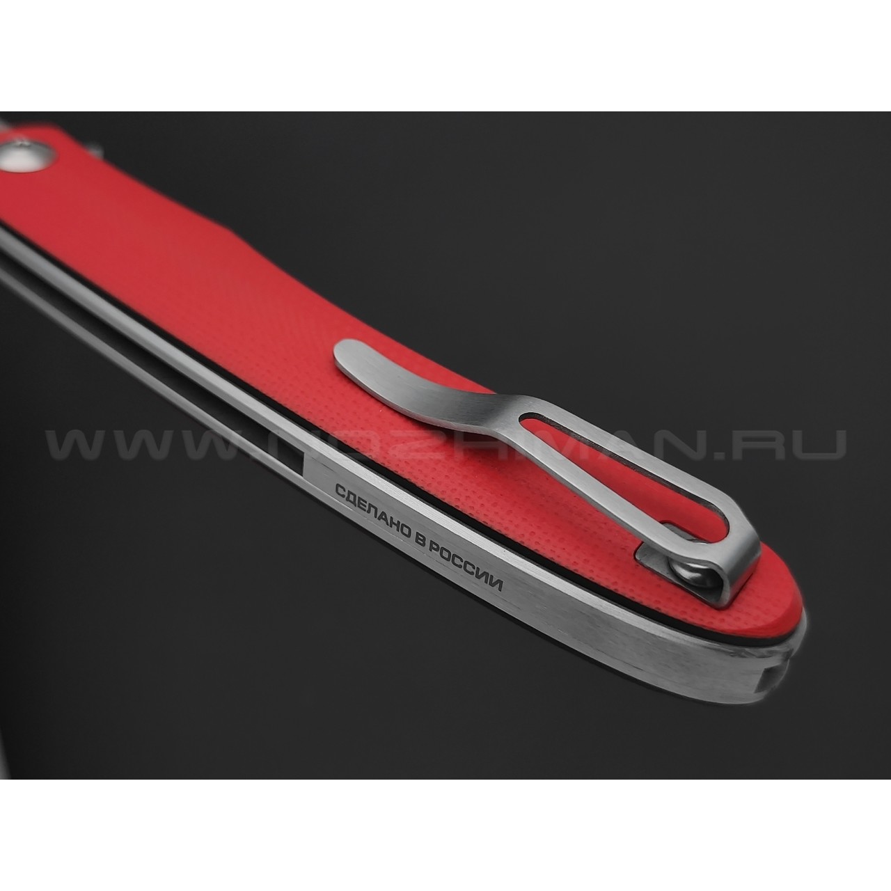 N.C.Custom нож Minimus сталь X105, рукоять G10 Red