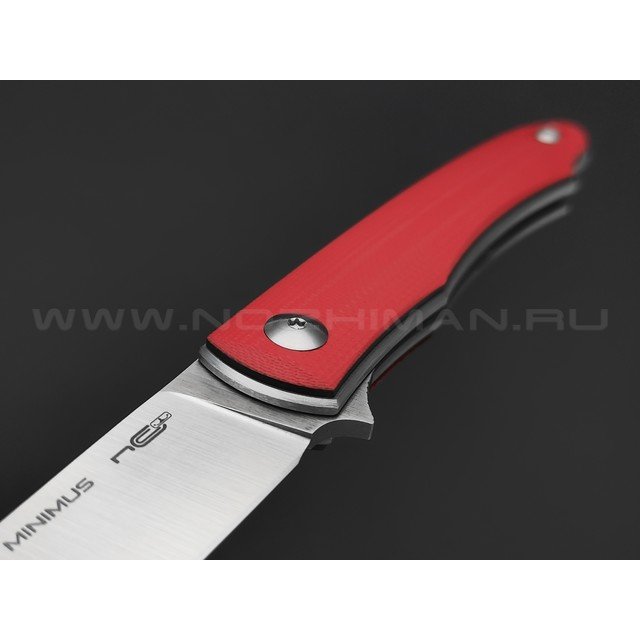 N.C.Custom нож Minimus сталь X105, рукоять G10 Red