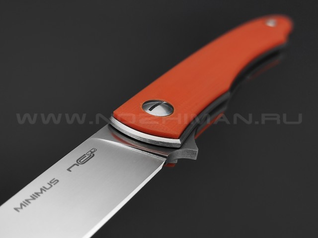 N.C.Custom нож Minimus сталь X105, рукоять G10 orange
