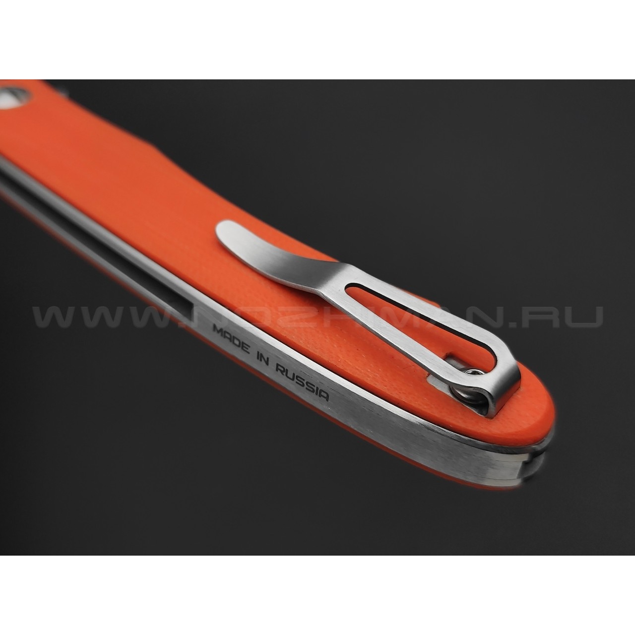 N.C.Custom нож Minimus сталь X105, рукоять G10 orange