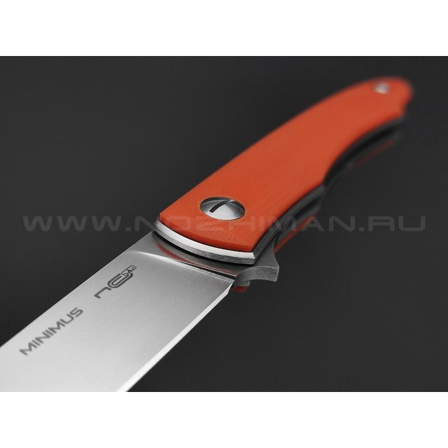 N.C.Custom нож Minimus сталь X105, рукоять G10 orange
