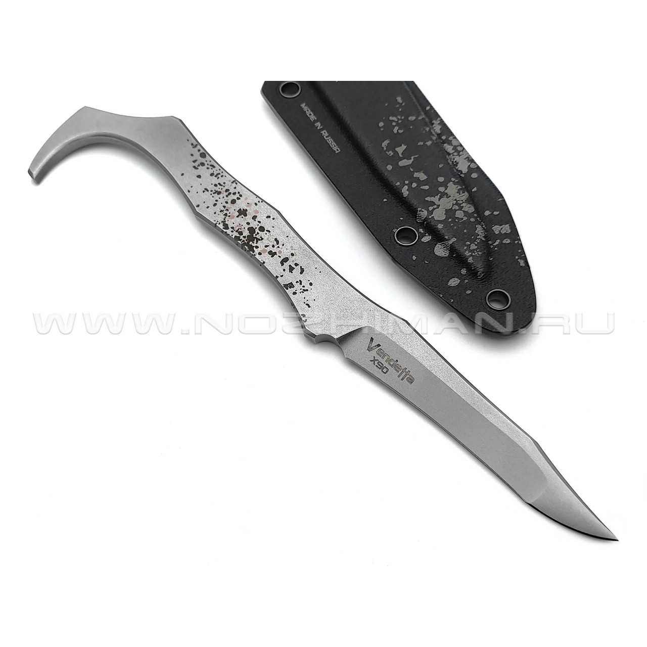 N.C.Custom нож Vendetta сталь X90 bead-blast