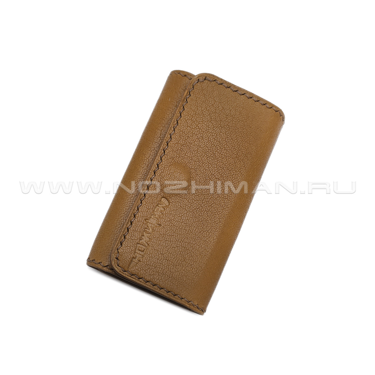 Ключница с карабинами, натуральная кожа NK0069