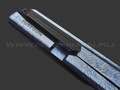 TuoTown нож Common сталь M390, рукоять Titanium TC4 Electric Blue