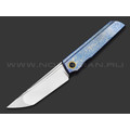 TuoTown складной нож Common TCM-MA2 сталь M390 satin, рукоять Titanium TC4 Electric Blue TuoTown складной нож Common TCM-MA2 сталь M390 satin, рукоять Titanium TC4 Electric Blue