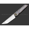 TuoTown складной нож Common TCM-MA1 сталь M390 satin, рукоять Titanium TC4 Electric Dark TuoTown складной нож Common TCM-MA1 сталь M390 satin, рукоять Titanium TC4 Electric Dark