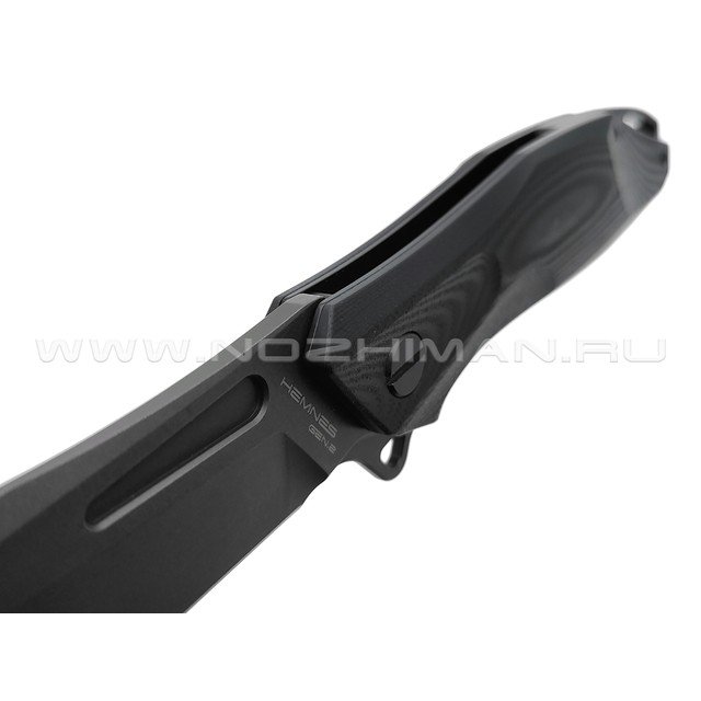 Mr.Blade складной нож Hemnes Gen.2 сталь D2 блэквош, рукоять G10 чёрный