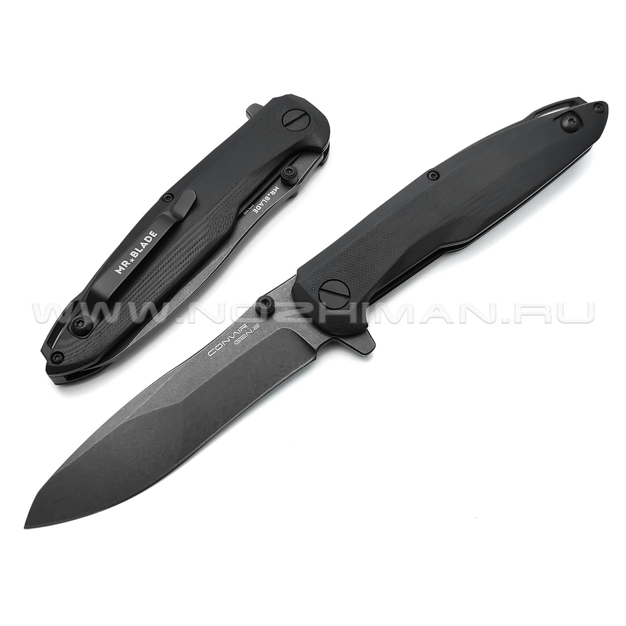 Mr.Blade нож Convair Black сталь D2, рукоять G10
