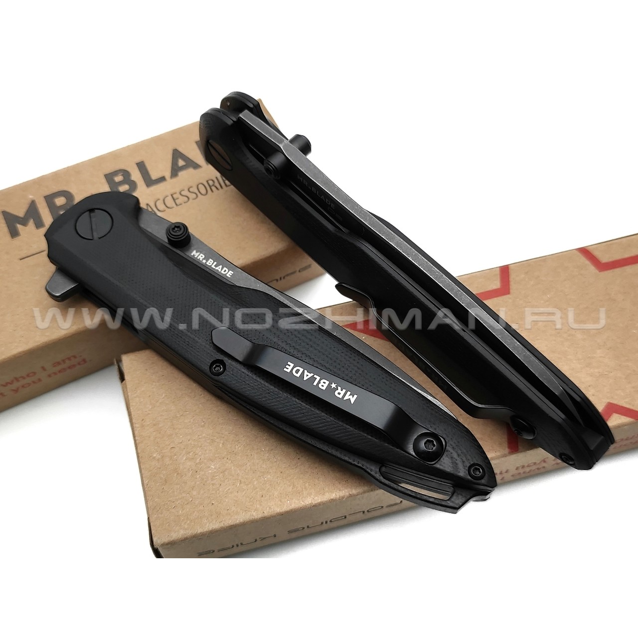 Mr.Blade нож Convair Black сталь D2, рукоять G10