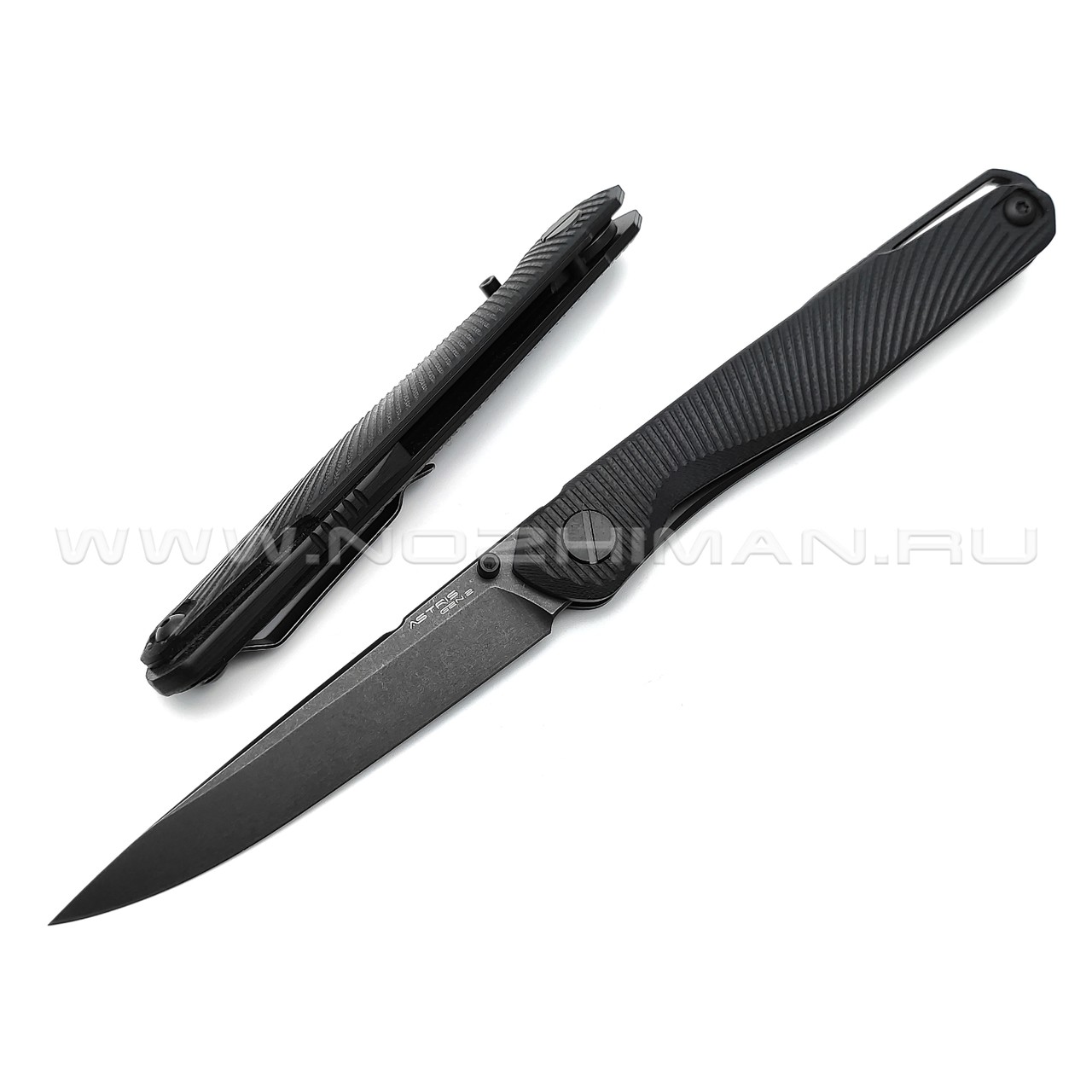 Mr.Blade нож Astris сталь D2, рукоять G10 black