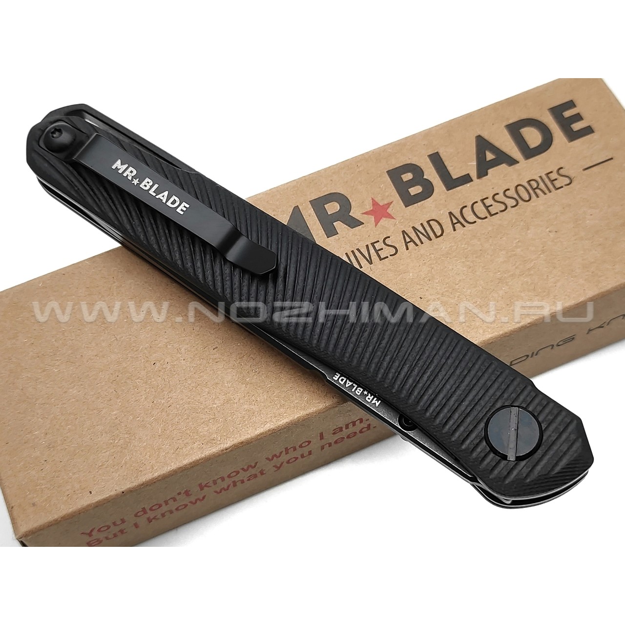 Mr.Blade нож Astris сталь D2, рукоять G10 black
