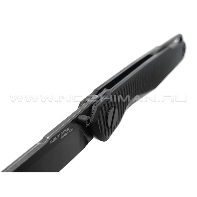 Mr.Blade нож Astris Gen.2 сталь D2 блэквош, рукоять G10 black
