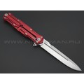 Mr.Blade нож Cosmo сталь Sleipner стоунвош, рукоять Aluminum Ergal Red