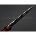 Mr.Blade нож Cosmo сталь Sleipner стоунвош, рукоять Aluminum Ergal Red