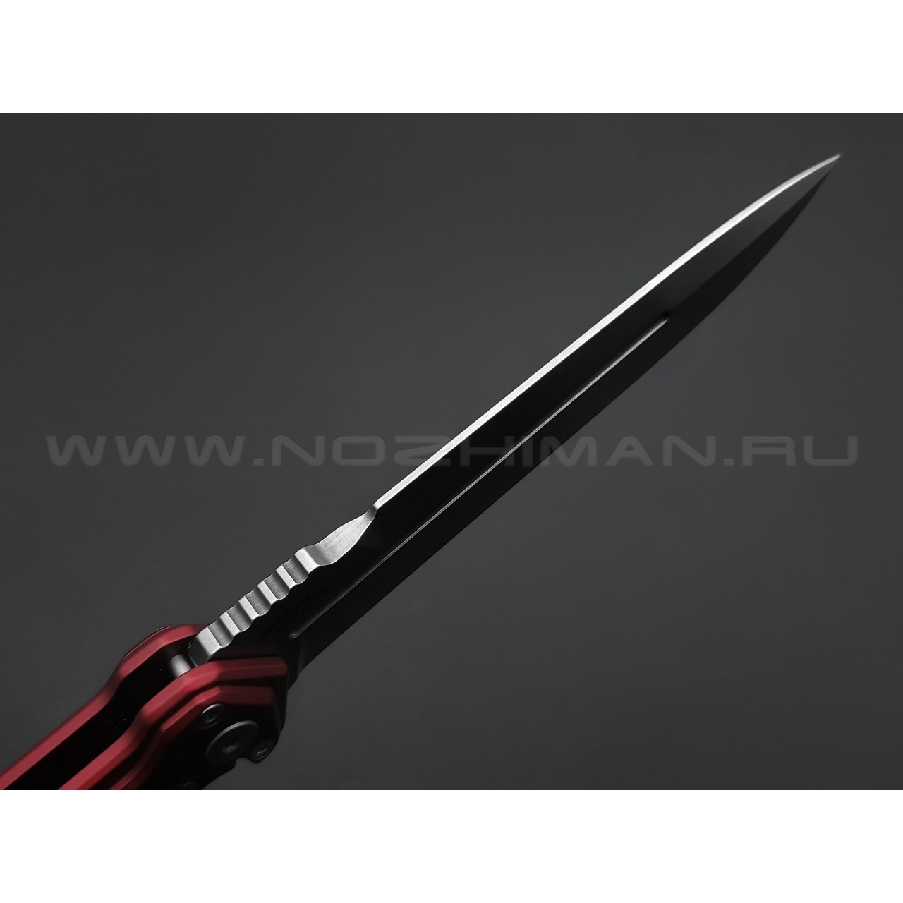 Mr.Blade нож Cosmo сталь Sleipner стоунвош, рукоять Aluminum Ergal Red