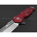 Mr.Blade нож Cosmo сталь Sleipner стоунвош, рукоять Aluminum Ergal Red
