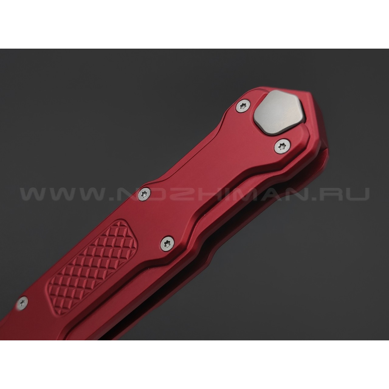 Mr.Blade нож Cosmo сталь Sleipner стоунвош, рукоять Aluminum Ergal Red
