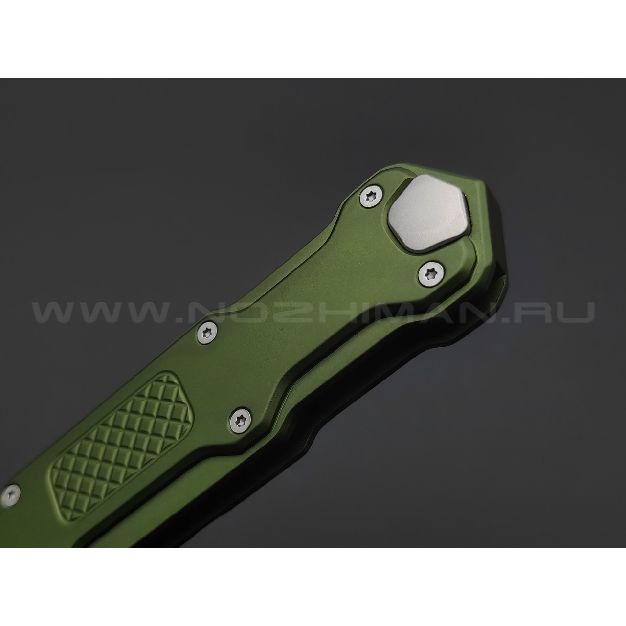 Mr.Blade нож Cosmo сталь Sleipner стоунвош, рукоять Aluminum Ergal Green