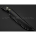 Кузница Ковчег нож Скинер сталь D2, рукоять G10 black & yellow Кузница Ковчег нож Скинер сталь D2, рукоять G10 black & yellow