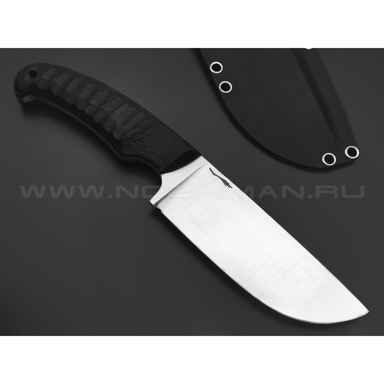 Волчий Век нож Шихан Mod. сталь 95Х18 WA satin, рукоять G10 black с фактурой