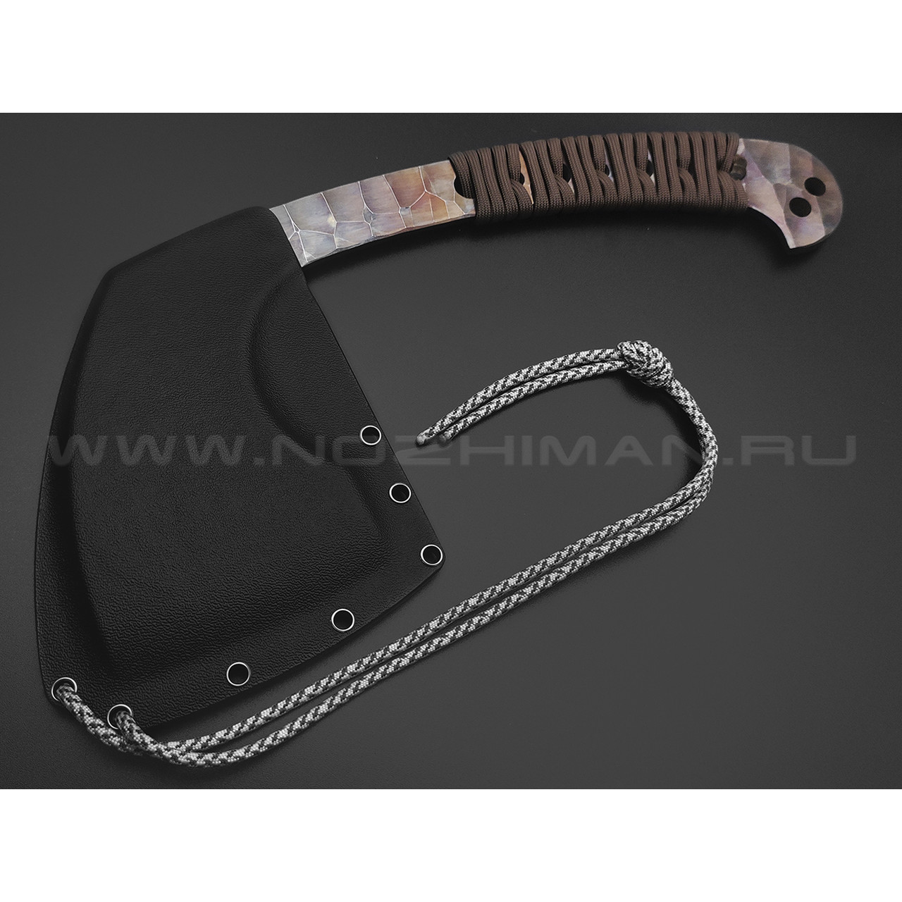 Волчий Век томагавк Custom сталь 1.4116 WA травление, рукоять Paracord