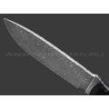 Волчий Век нож Команданте Custom сталь 95Х18 WA травление, рукоять G10 black