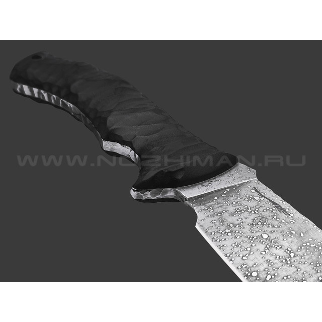 Волчий Век нож Команданте Custom сталь 95Х18 WA травление, рукоять G10 black