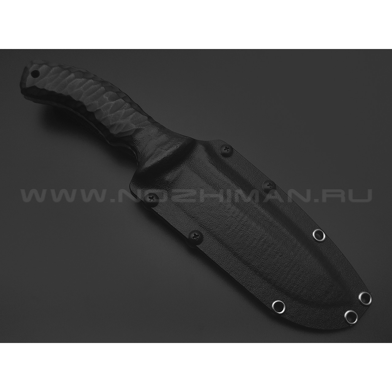 Волчий Век нож Команданте Tactical Edition сталь 95Х18 WA травление, рукоять G10 black