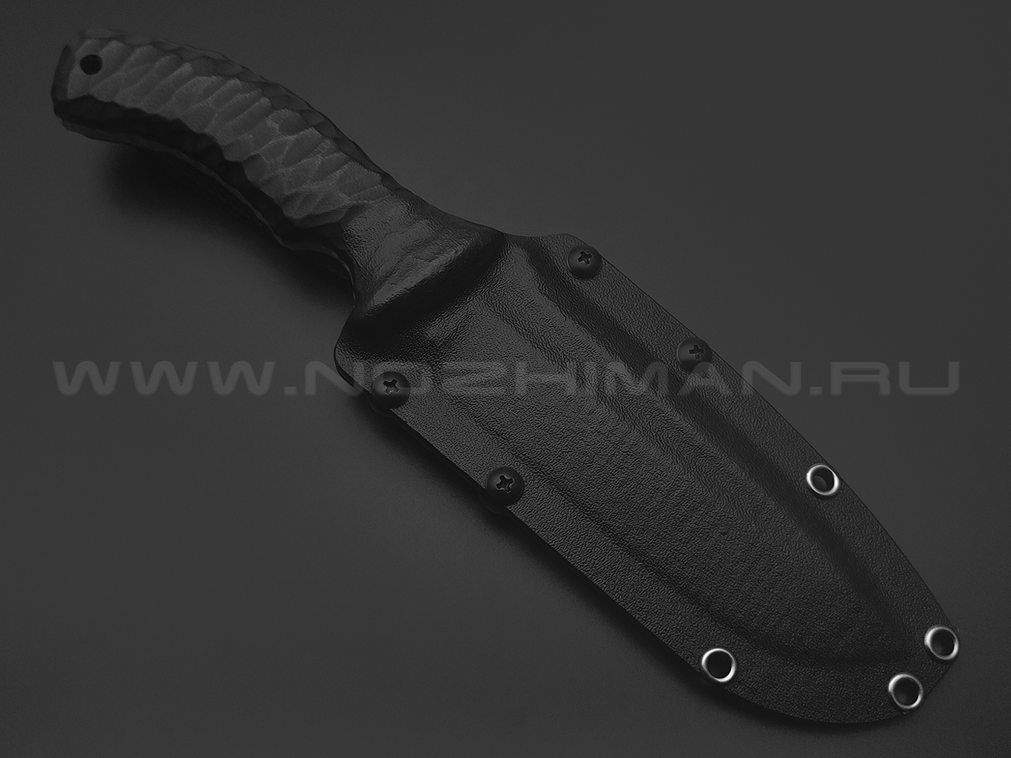 Волчий Век нож Команданте Tactical Edition сталь 95Х18 WA травление, рукоять G10 black