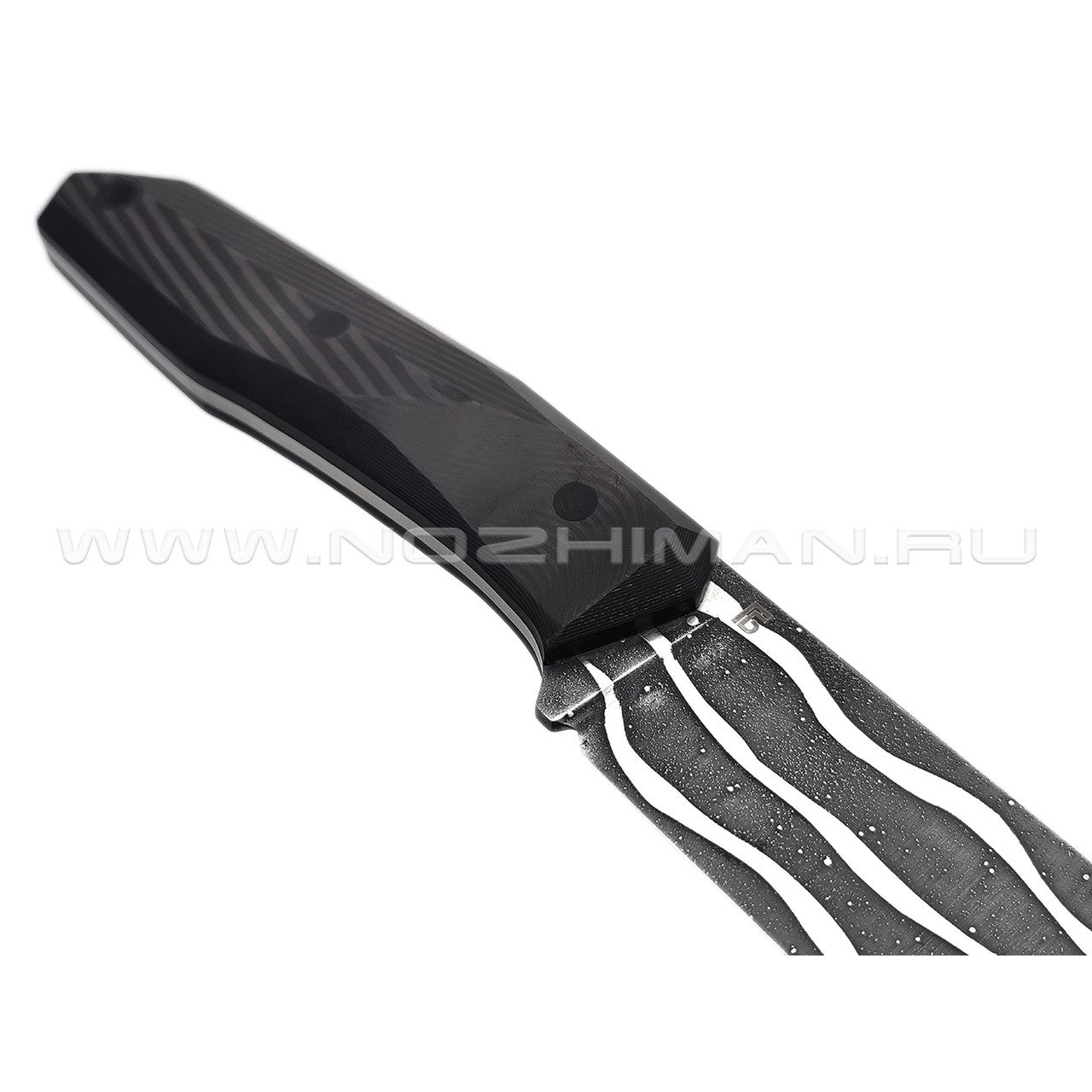 Богдан Гоготов нож NBG-43 сталь RWL 34, рукоять Carbon fiber