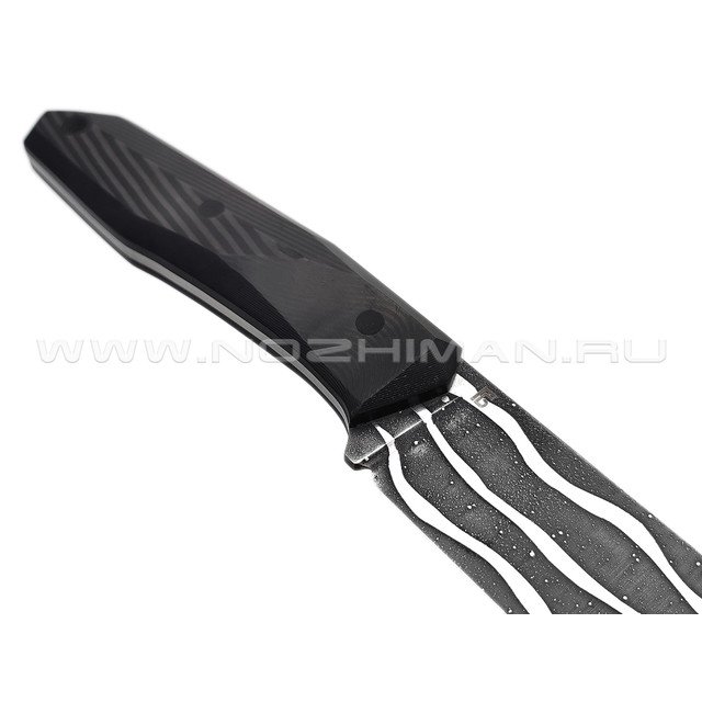 Богдан Гоготов нож NBG-43 сталь RWL 34, рукоять Carbon fiber