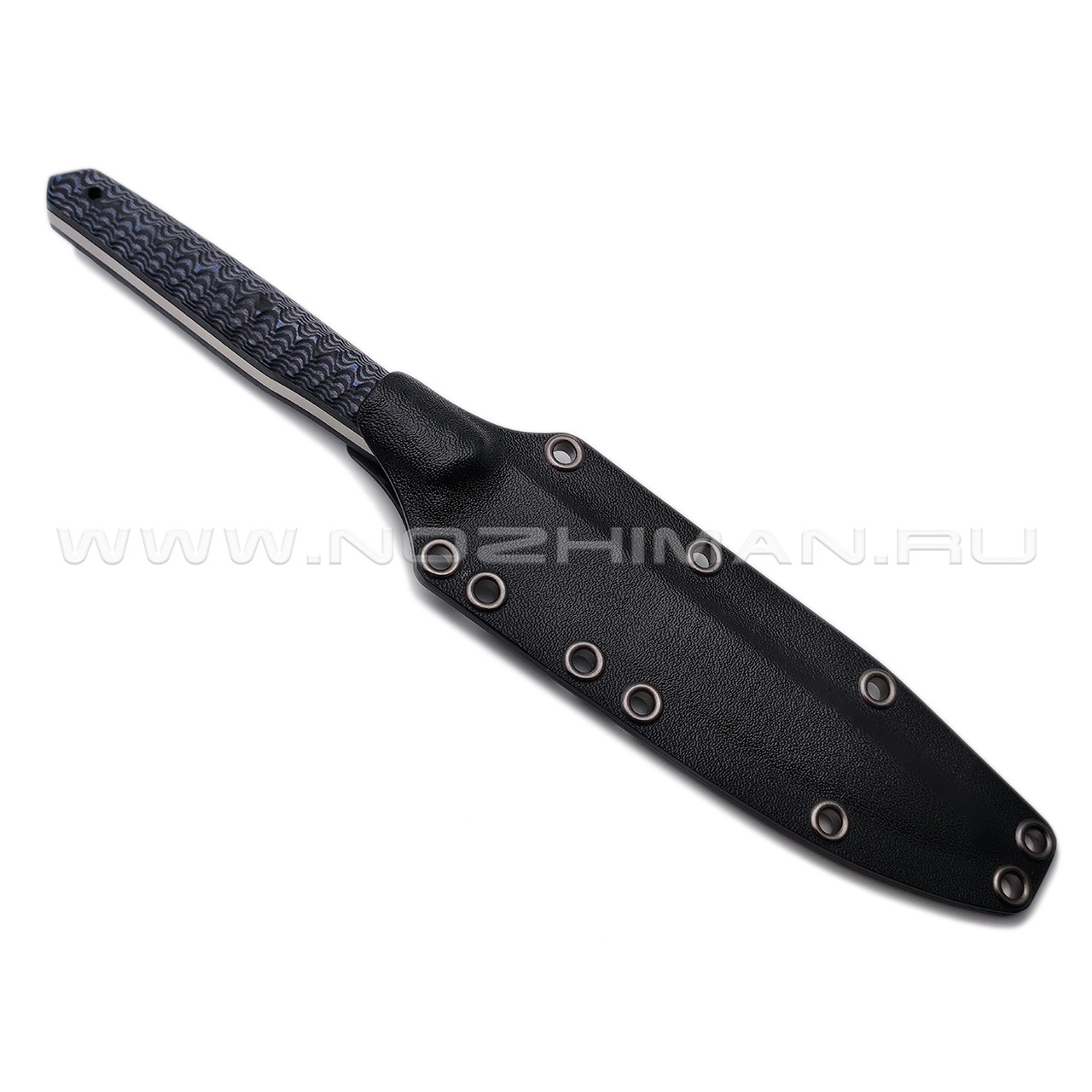 Богдан Гоготов нож NBG-42 сталь N690, рукоять G10 black & blue
