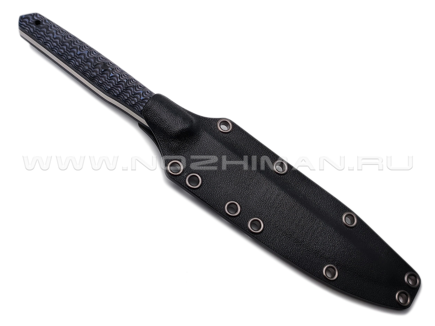 Богдан Гоготов нож NBG-42 сталь N690, рукоять G10 black & blue