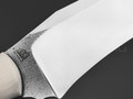 Дмитрий Болбат нож из стали Elmax ручной сатин, рукоять Элфорин, никель, G10