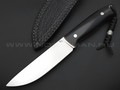 Кузница Ковчег нож Скаут сталь S390, рукоять G10 black