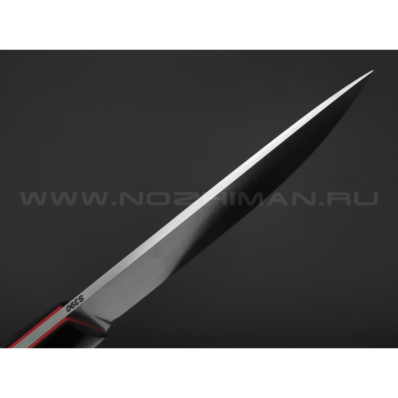 Кузница Ковчег нож Скаут сталь S390, рукоять G10 black