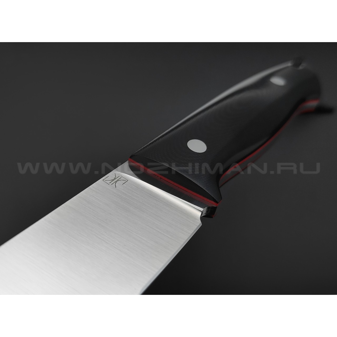 Кузница Ковчег нож Скаут сталь S390, рукоять G10 black