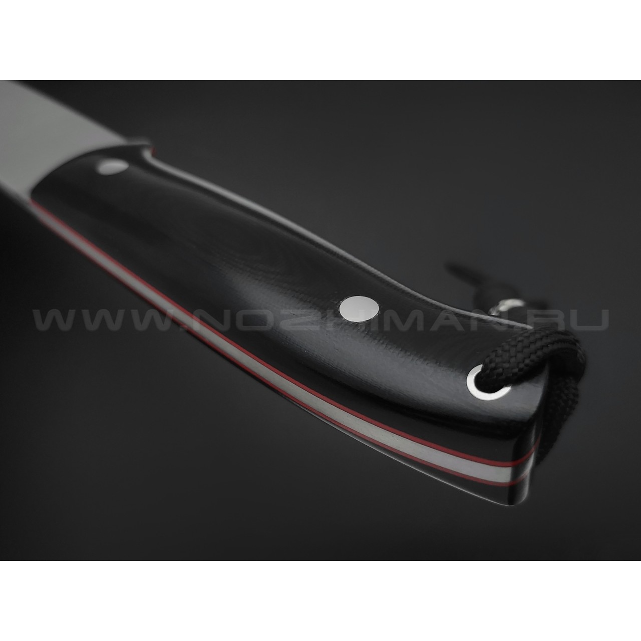 Кузница Ковчег нож Скаут сталь S390, рукоять G10 black