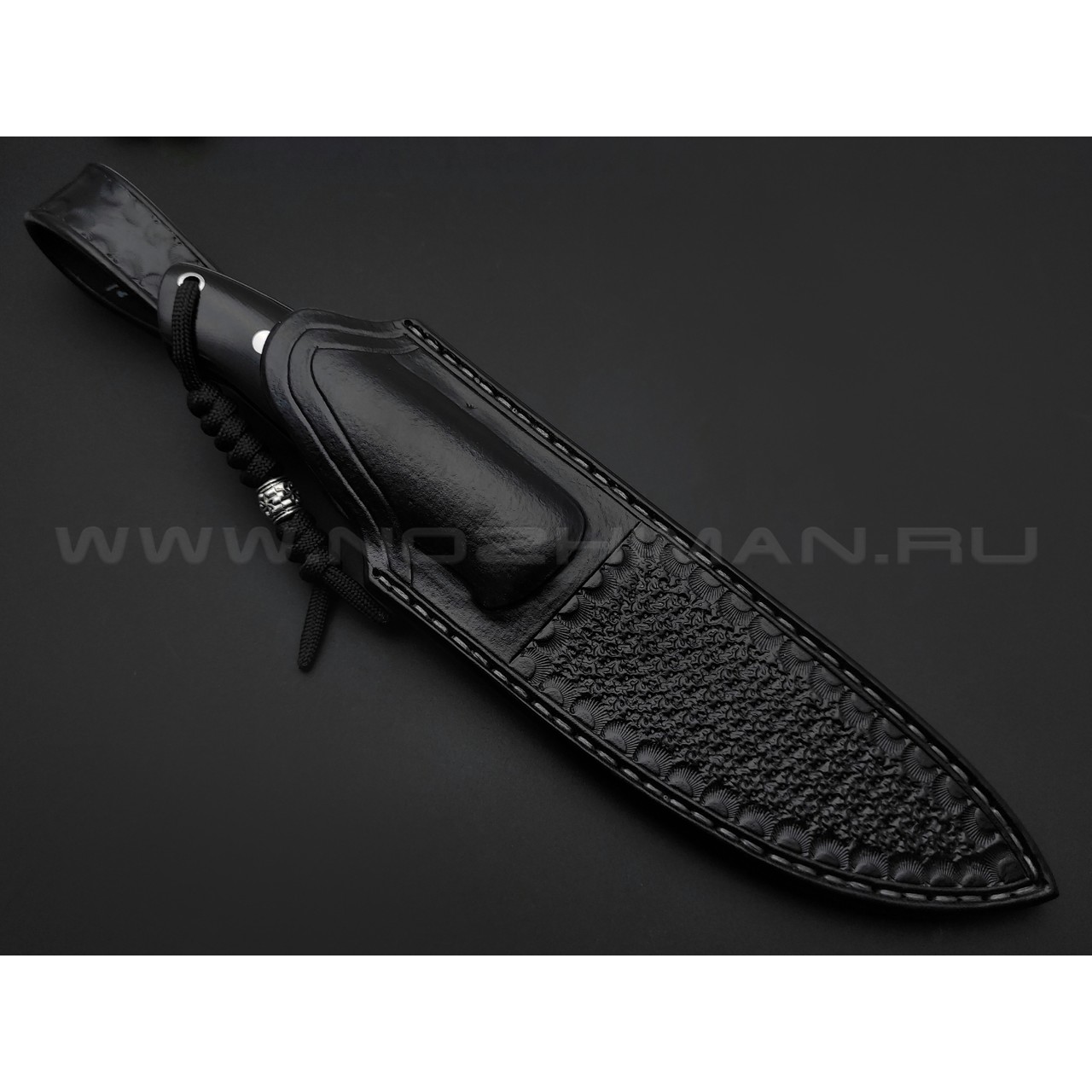 Кузница Ковчег нож Скаут сталь S390, рукоять G10 black