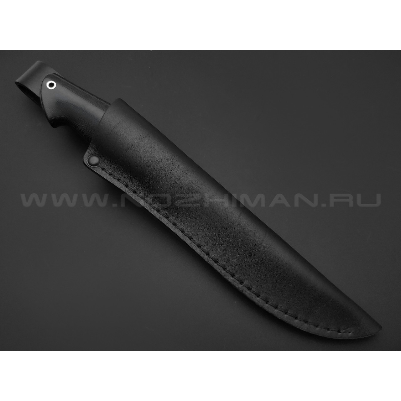 Кузница Ковчег нож Скаут сталь D2, рукоять Микарта, киринит, мельхиор