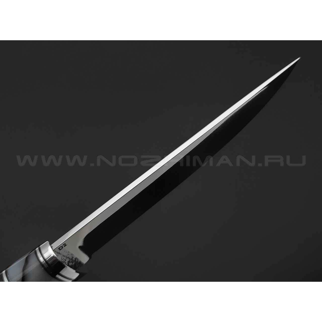 Кузница Ковчег нож Кардинал сталь D2, рукоять Микарта, киринит