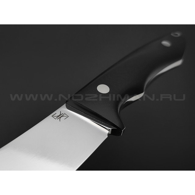 Кузница Ковчег нож Скинер Малый сталь D2, рукоять G10 black