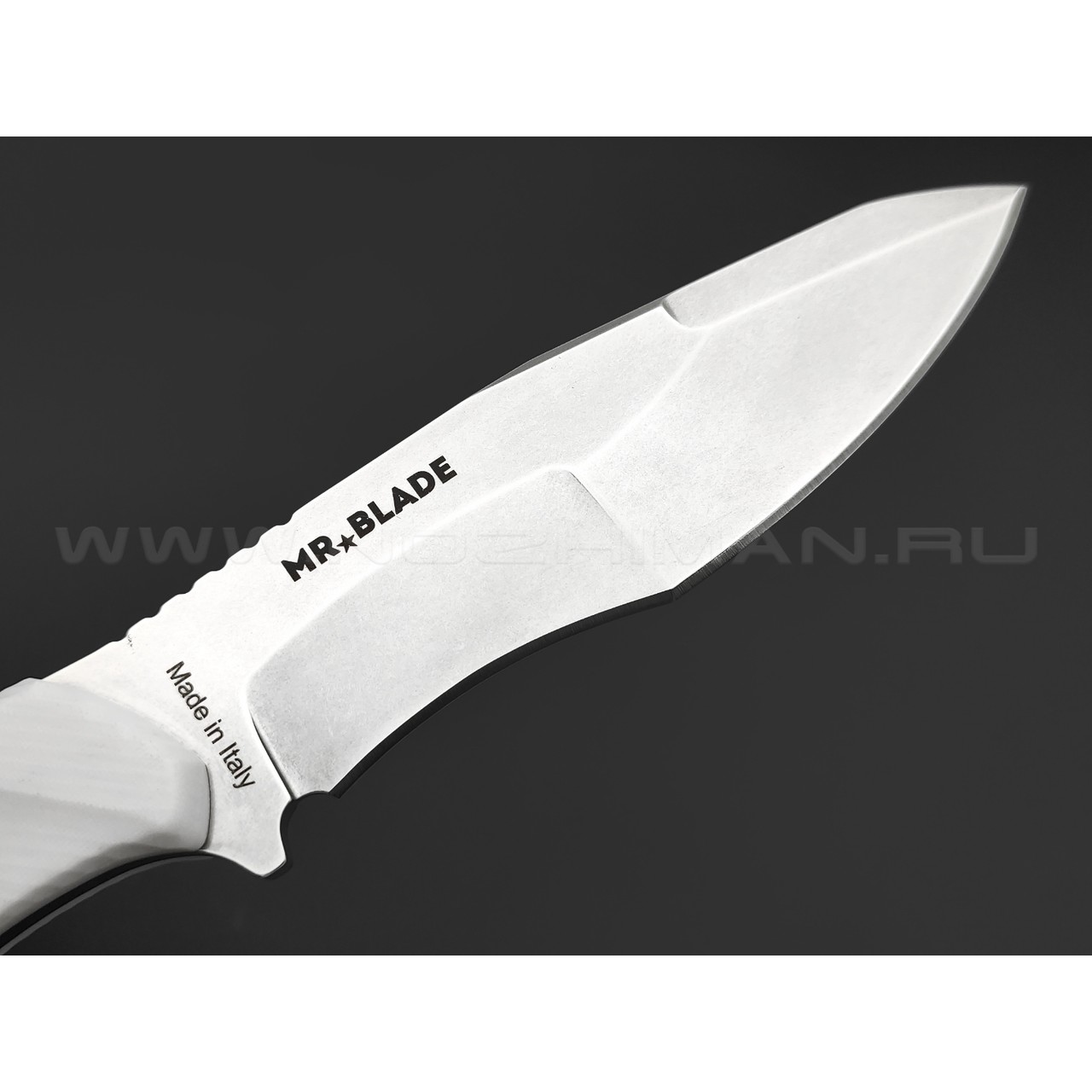 Mr.Blade нож Hardy сталь D2, рукоять G10 white