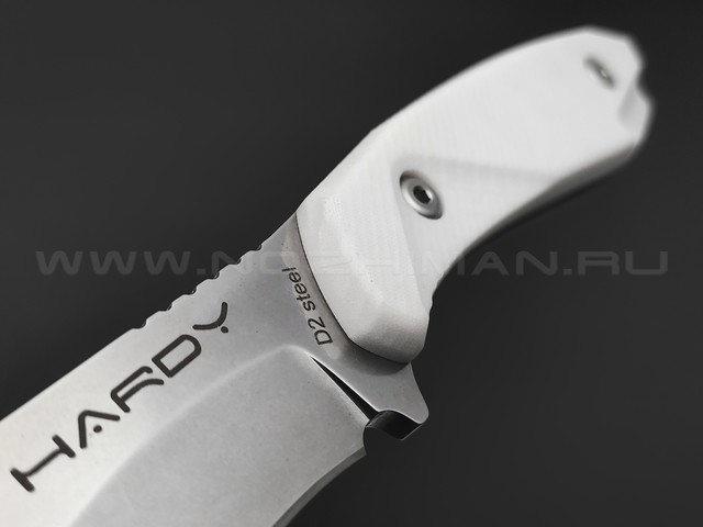 Mr.Blade нож Hardy сталь D2, рукоять G10 white