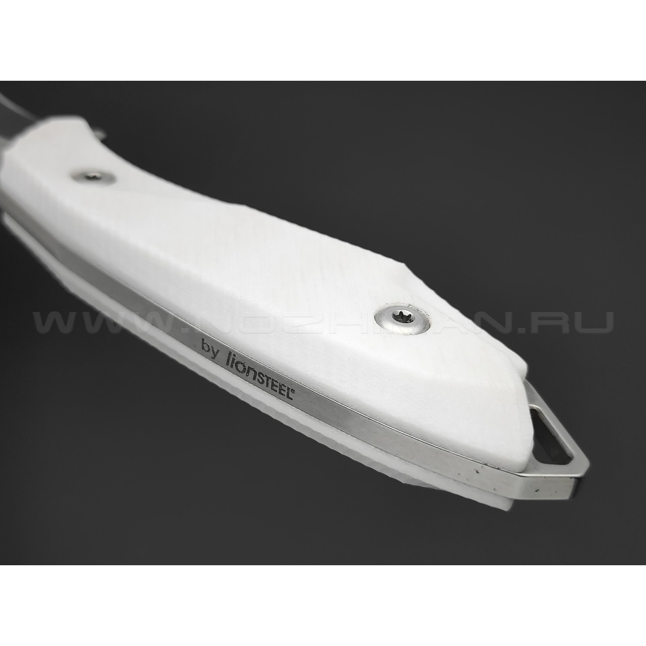 Mr.Blade нож Hardy сталь D2, рукоять G10 white