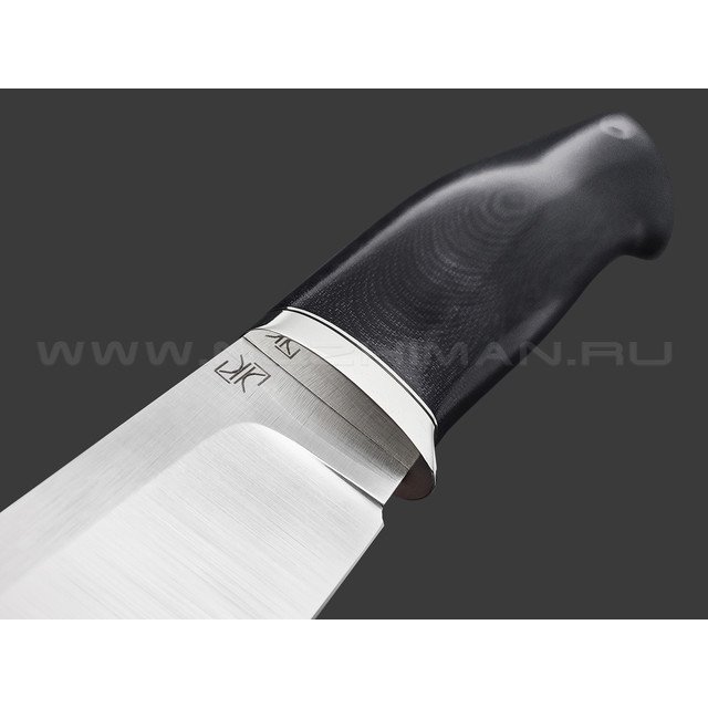 Кузница Ковчег нож Скаут сталь Elmax, рукоять Микарта, мельхиор