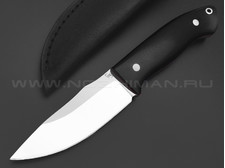 Кузница Ковчег нож Рекс сталь D2, рукоять G10 black