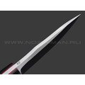 Кузница Ковчег нож Рекс сталь D2, рукоять G10 black
