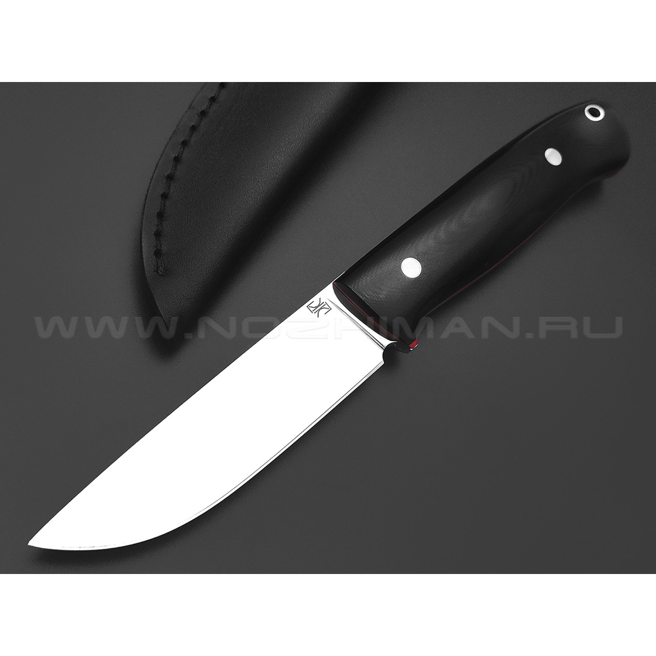 Кузница Ковчег нож Испанец сталь D2, рукоять G10 black