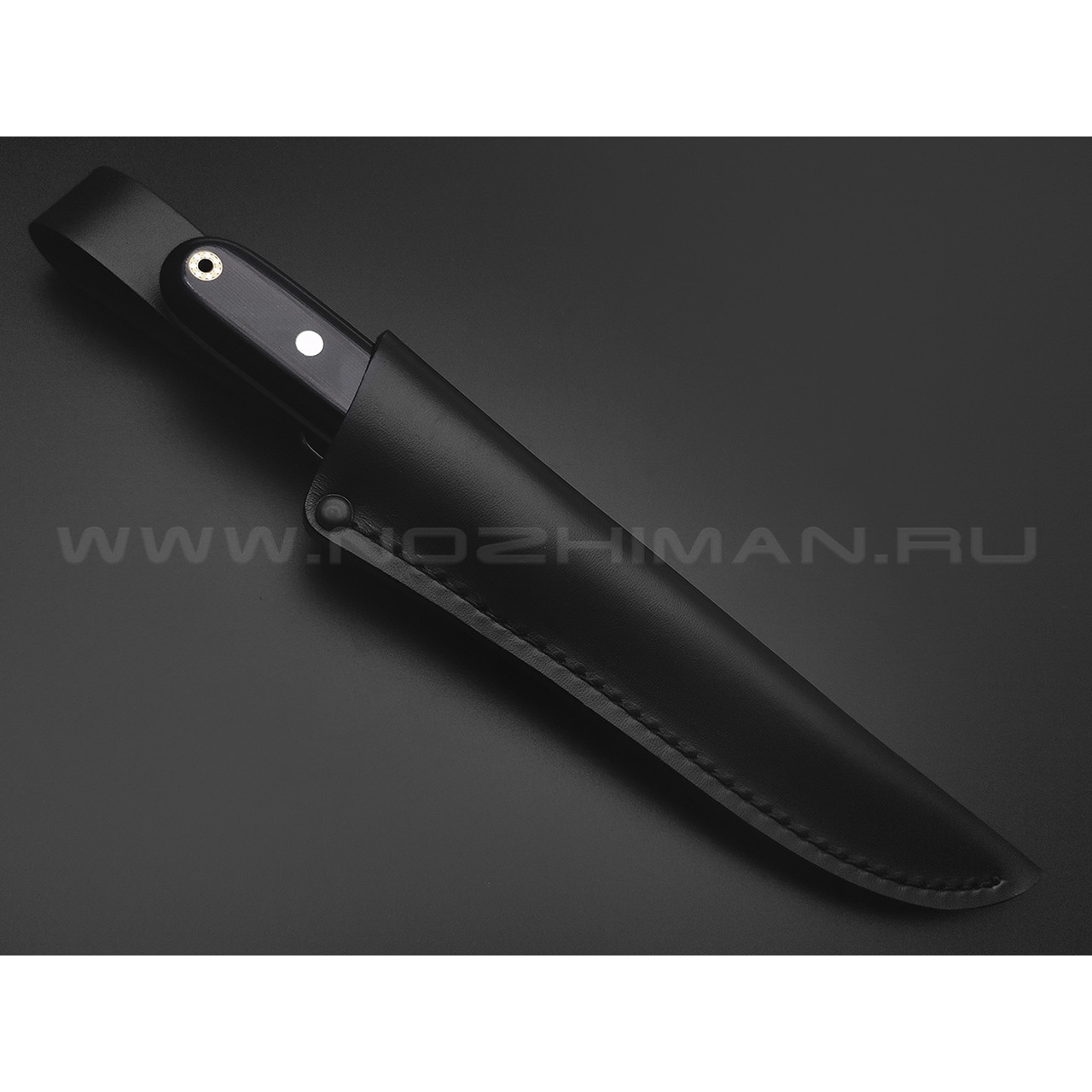 Кузница Ковчег нож Кефарт сталь D2, рукоять G10 black